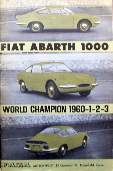 Faza "Abarth Fiat 1000 World Champion" Abarth Motorracing-History 1963 (10407)